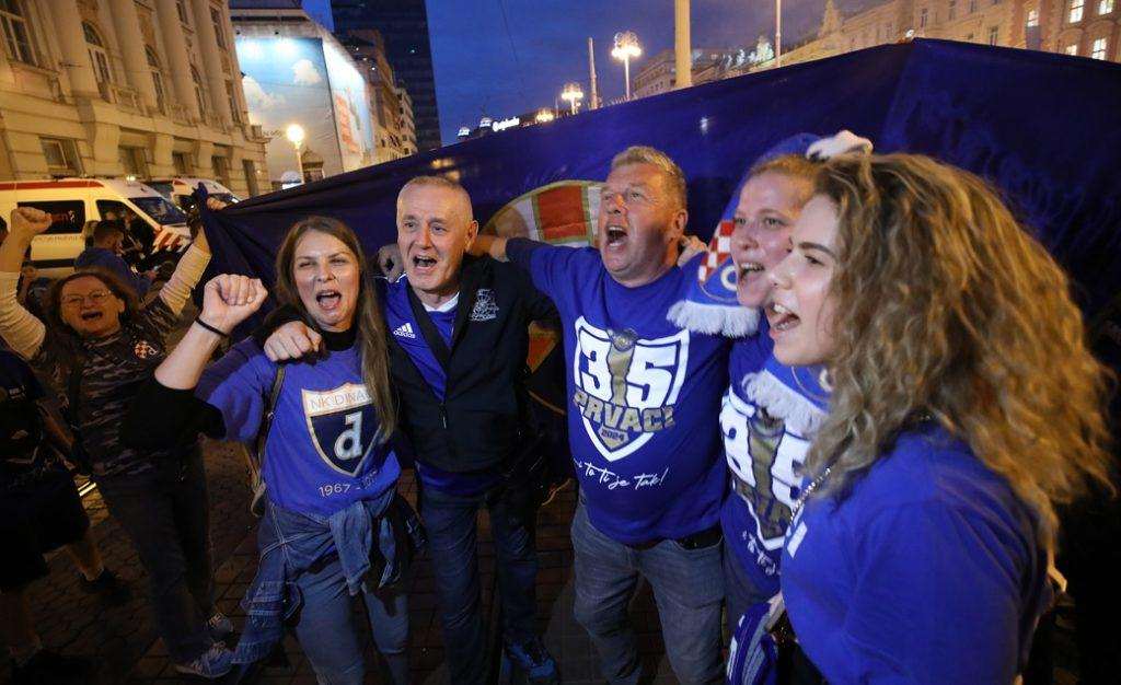 Dinamo slavi naslov prvaka./Foto: Hina