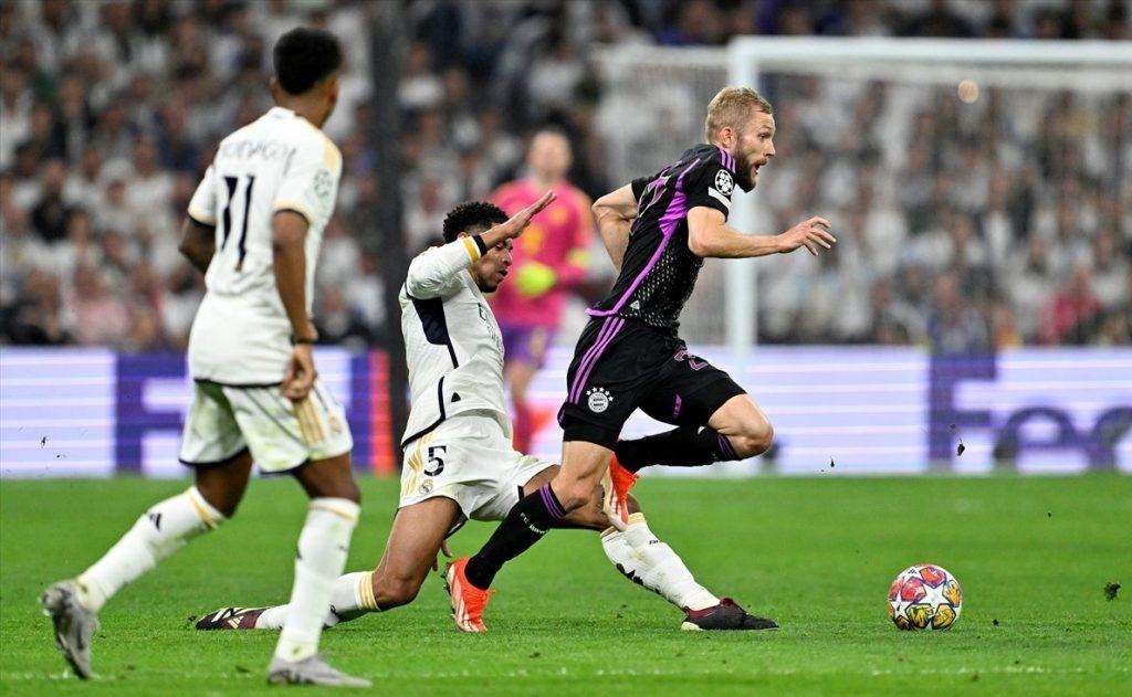 ČUDESAN PREOKRET REALA: Spornim pogotkom Madrižani porazili Bayern i izborili finale Lige prvaka Detalj s utakmice Real - Bayern / Foto: Anadolu