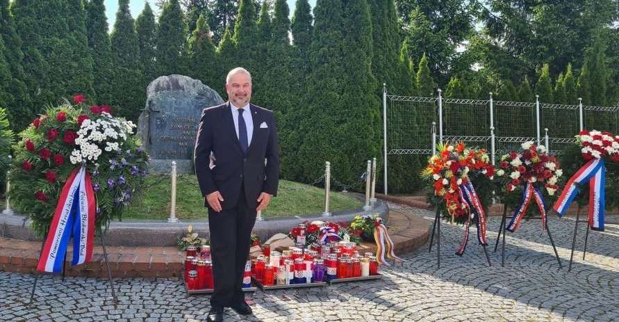 Veleposlanik Glunčić u Bleiburgu / Foto: Veleposlanstvo RH u Beču