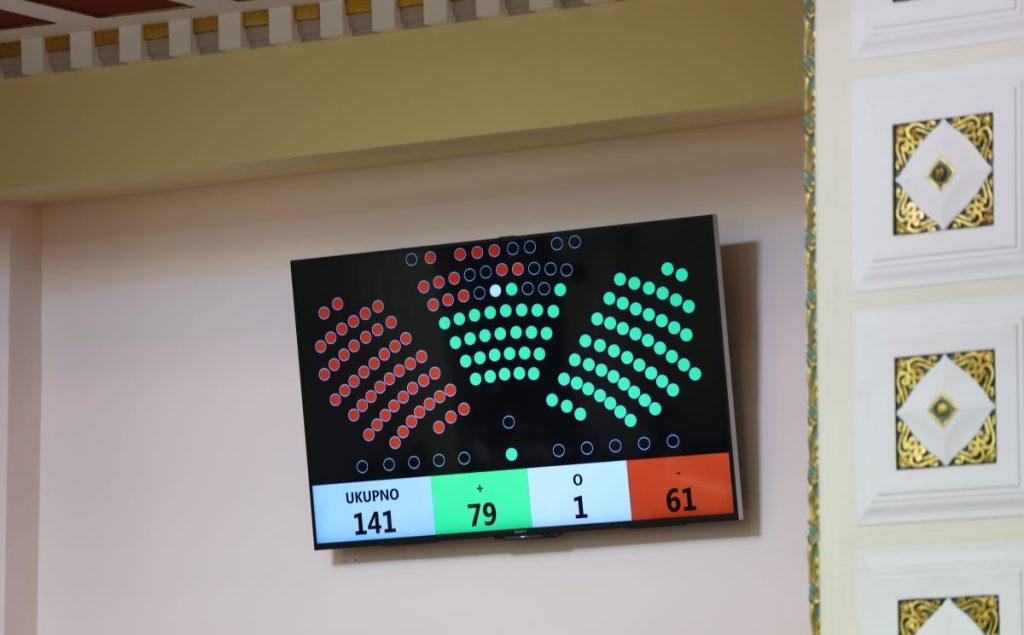 IZGLASANA NOVA VLADA: Predsjednik i članovi Vlade svečano su prisegnuli pred zastupnicima