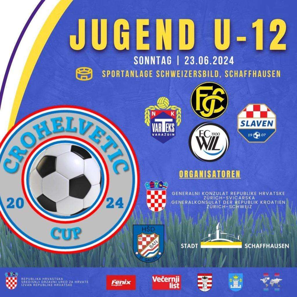 CROHELVETIC CUP: Turnir mladih U-12 igrača je više od nogometa - simbol je to prijateljstva, suradnje i međusobnog poštovanja Crohelvetic Cup