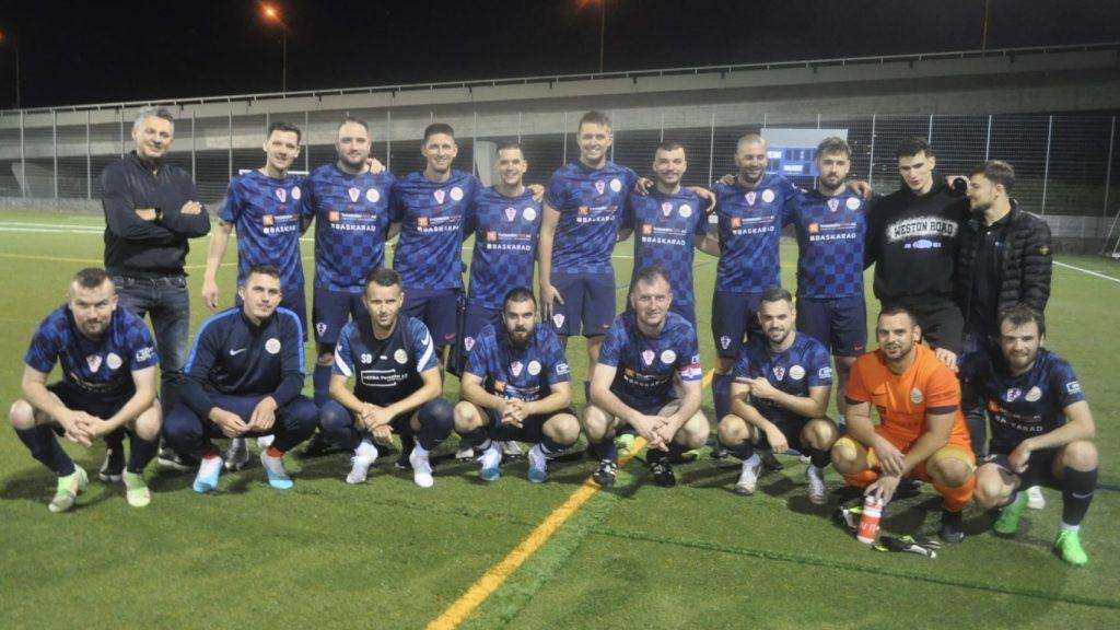 KASNO SE PROBUDILI: Tek u 19. kolu Croatia Zürich upisala prvu prvenstvenu pobjedu Momčad Croatije ZH / Foto: Fenix (Ivan Barišić)