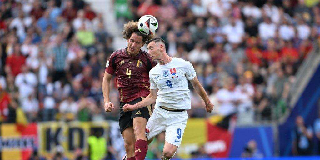IZNENAĐENJE NA EURU: Slovačka pobijedila favoriziranu Belgiju s 1:0 Detalj s utakmice Belgija - Slovačka / Foto: Anadolu