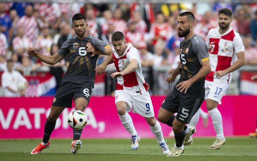 DOBRA PREDSTAVA HRVATSKE NA RUJEVICI: Vatreni s 3:0 pregazili S. Makedoniju, dva pogotka Majera i prvijenac Pašalića Detalj s utakmice Hrvatska - Makedonija / Foto: Hina