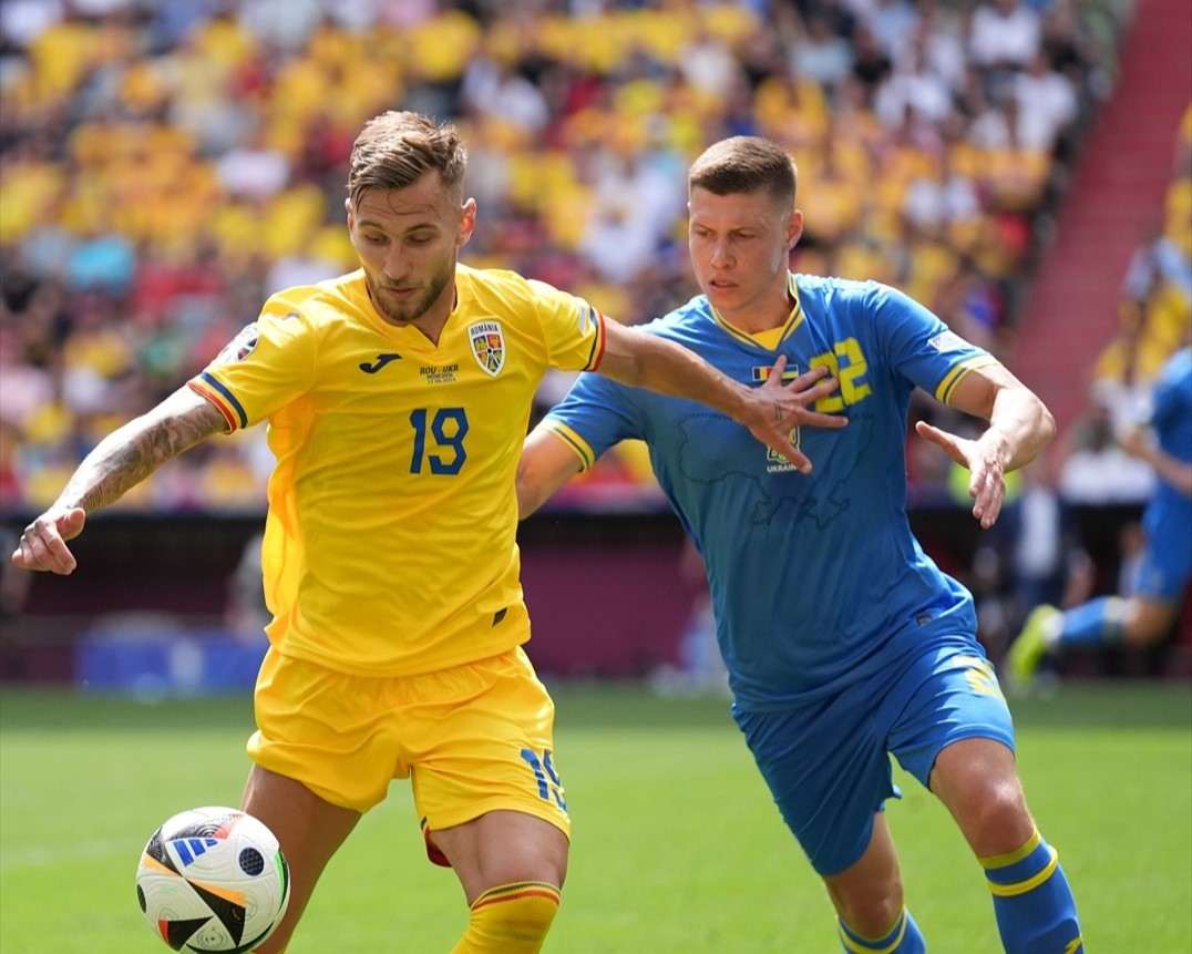 EURO 2024: Visoka pobjeda Rumunjske nad Ukrajinom Detalj s utakmice Rumunjska - Ukrajina / Foto: Anadolu