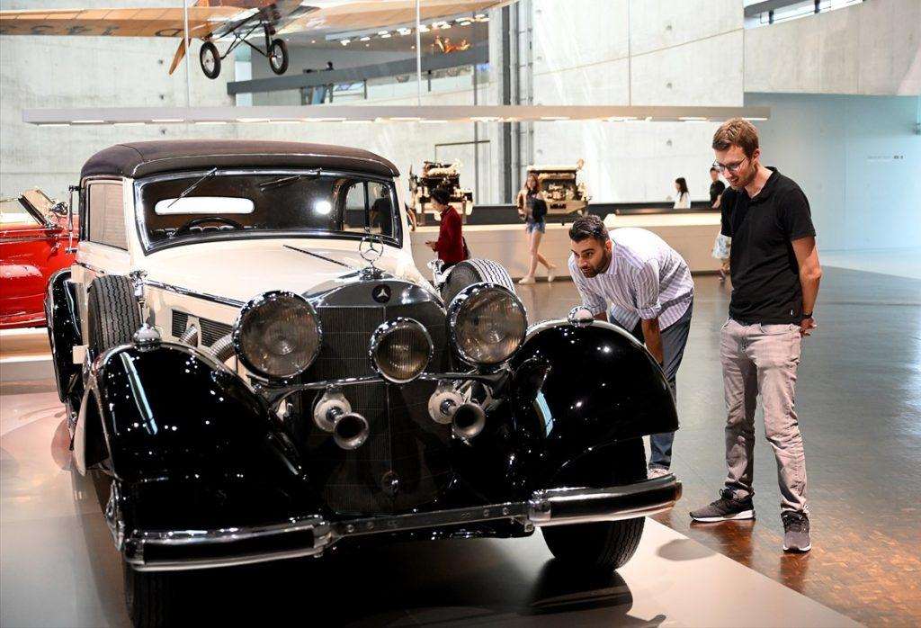Izložbeni primjerci Mercedes-benza u muzeju u Stuttgartu / Foto: Anadolu