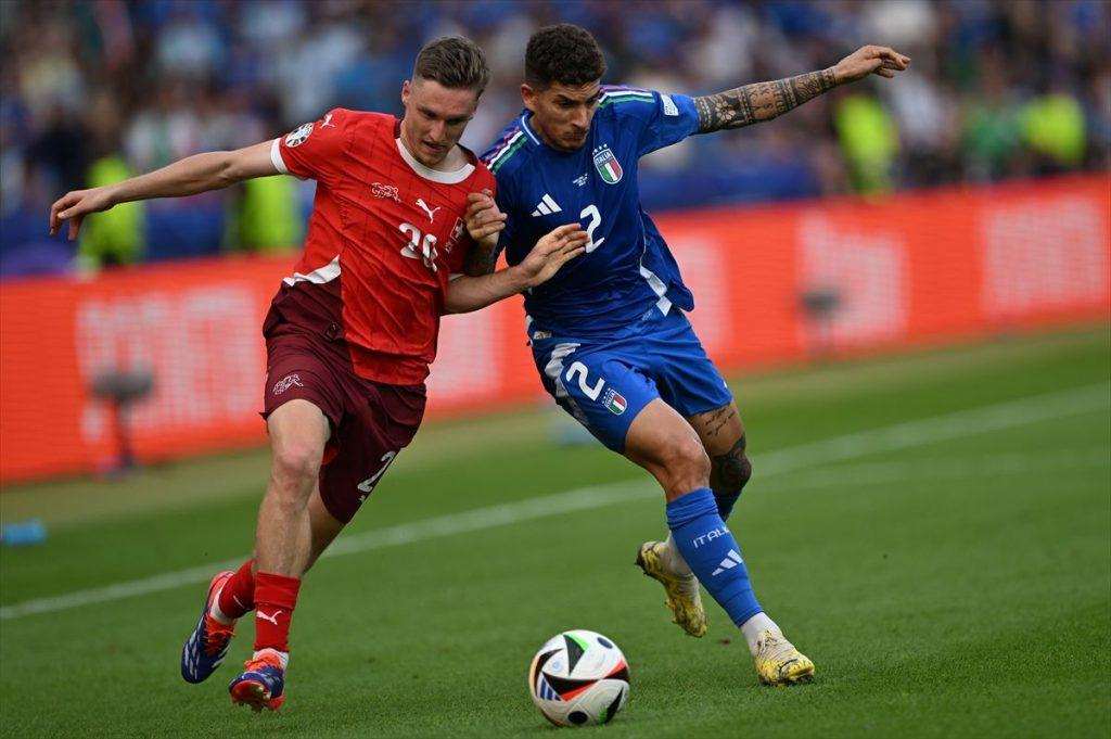 ITALIJA PALA U BERLINU: Švicarska s 2:0 zasluženo izborila četvrtfinale Nogometna utakmica osmine finala UEFA Eura 2024. između Švicarske i Italije / Foto: Anadolu