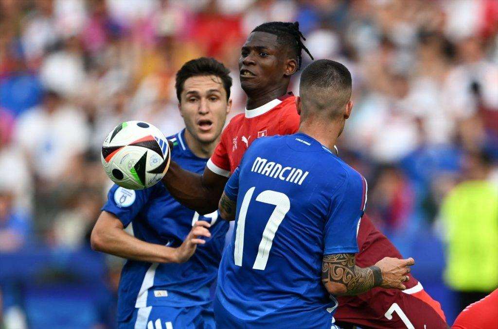 ITALIJA PALA U BERLINU: Švicarska s 2:0 zasluženo izborila četvrtfinale Nogometna utakmica osmine finala UEFA Eura 2024. između Švicarske i Italije / Foto: Anadolu