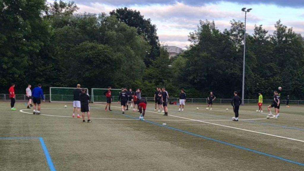 FRANKFURT/M: Croatia Frankfurt sa značajnim pojačanjima ulazi u ovu sezonu Trening Croatije Frankfurt / Foto: Fenix (CroFFM)