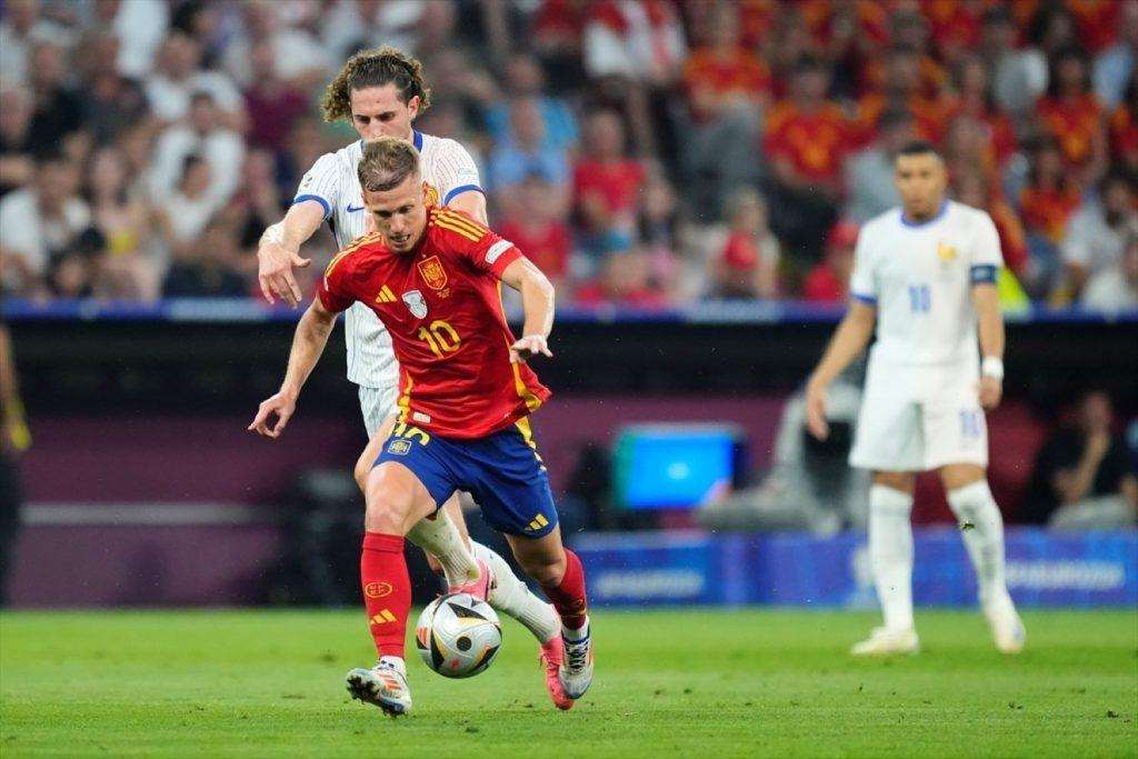 EURO 2024.: Harry Kane se pridružio društvu na vrhu ljestvice strijelaca Dani Olmo je zabio 3 pogotka na EURO-u / Foto: Anadolu