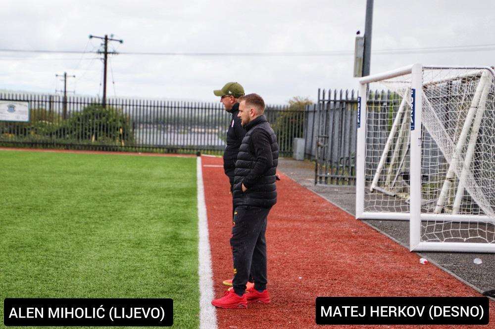 FC CROATIA FERMOY: Novi početak s ambicioznim planovima i novim trenerom Matejem Herkovom Alen Miholić i Matej Herkov / Foto; Fenix (SIM)