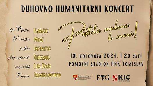 Humanitarni koncert u Tomislavgradu
