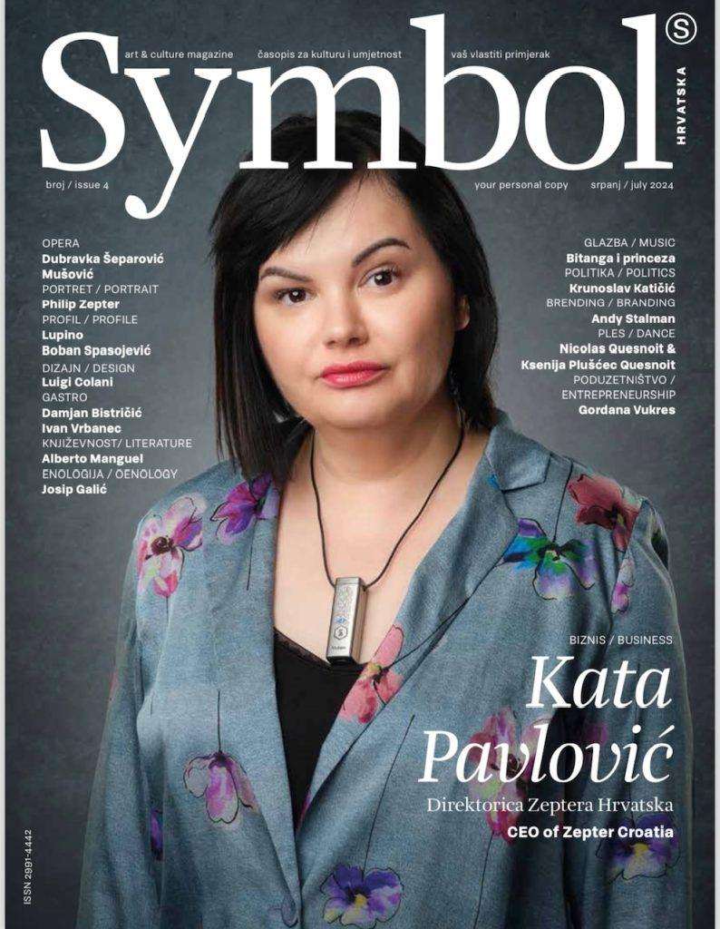 POSVEĆEN ELITNOJ KULTURI, UMJETNOSTI, ALI I PODUZETNIŠTVU: Novi časopis Symbol prkosi vremenu Naslovnica časopisa Symbol br. 4
