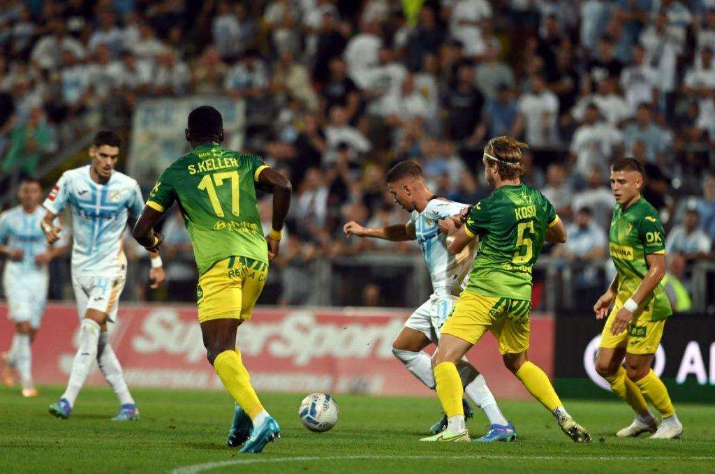 HNL: Rijeka deklasirala Istru, remi Gorice i Osijeka Detalj s utakmice Rijeke i Istre/ Foto: Hina