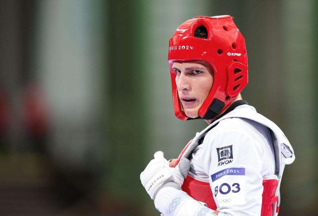 NIJE IŠLO: Hrvatski taekwondo reprezentativac Ivan Šapina ostao bez brončane medalje Hrvatski taekwondo borac Ivan Šapina / Foto: Hina