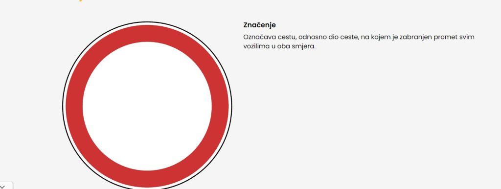 DOBRO JE ZNATI: Ovaj prometni znak je važan, a ima više varijanti