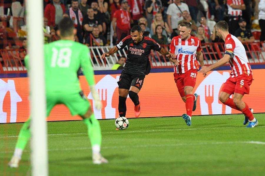 LIGA PRVAKA: Bayer "protutnjao" Rotterdamom, Benfica slavila u Beogradu, Monaco iznenadio Barcelonu Crvena Zvezda-Benfica / Foto: Anadolu