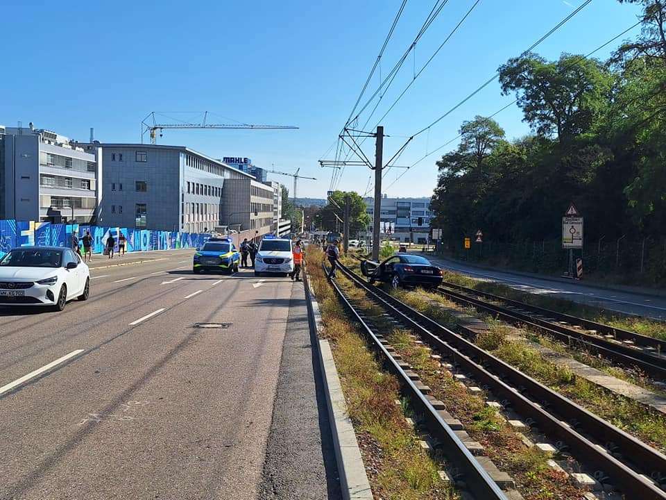 Vozilo na tračnicama u Stuttgartu / Foto: Fenix (Željko Cindrić)