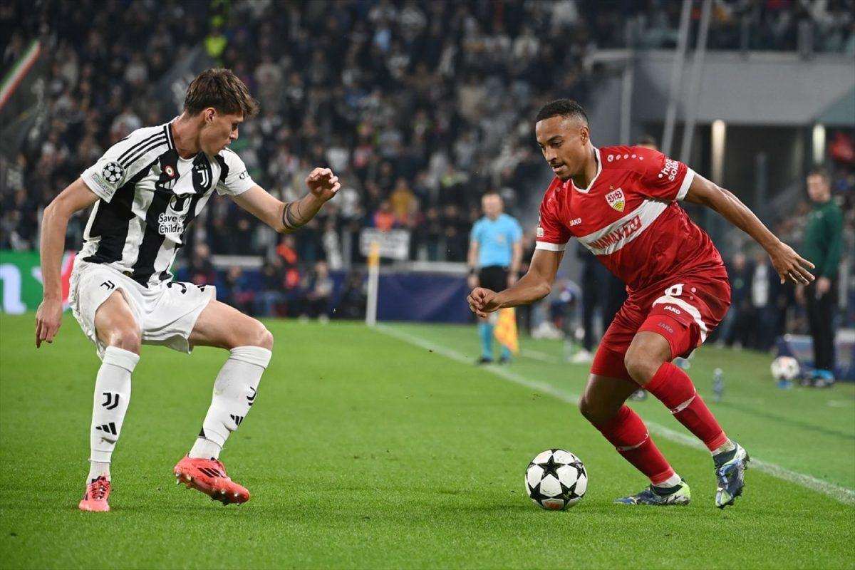 Detalj s utakmice Juventus - Stuttgart / Foto: Anadolu