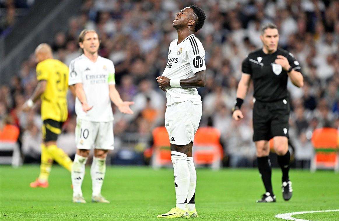 Detalj s utakmice Real Madrid - Borussia Dortmund / Foto: Anadolu
