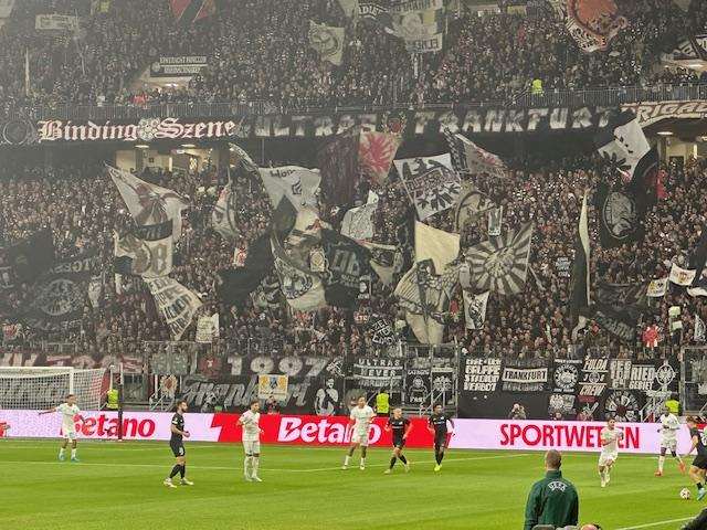 REZULTATI EUROPSKE I KONFERENCIJSKE LIGE: Remi Fenera i ManU-a, Porto bolji od Hoffenheima, Eintracht s 1:0 savladao Rigas, Chelsea u Ateni s 4:1 pregazio Panathinaikos, Celje s 5:1 pobijedilo Istanbul Detalj s utakmice Eintracht Frankfurt RFS Riga / Foto: Fenix ( SIM)