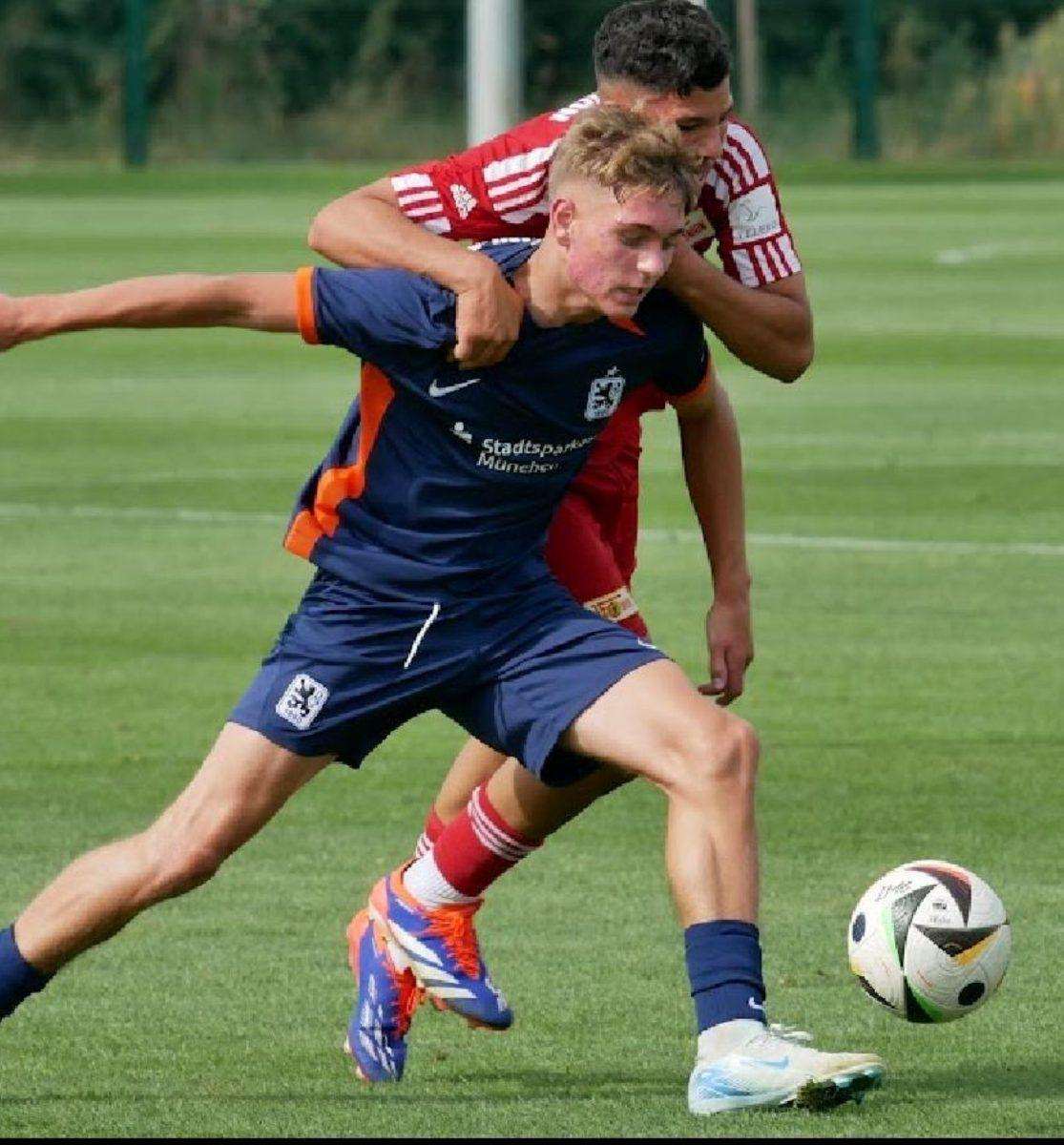 DAVID MATIJEVIĆ, JOŠ JEDAN „VATRENI“ IZ NJEMAČKE: Prvi strijelac U-16 momčadi 1860 München u gradskom derbiju srušio i Bayern David Matijević / Foto: Fenix (D. Matijević)