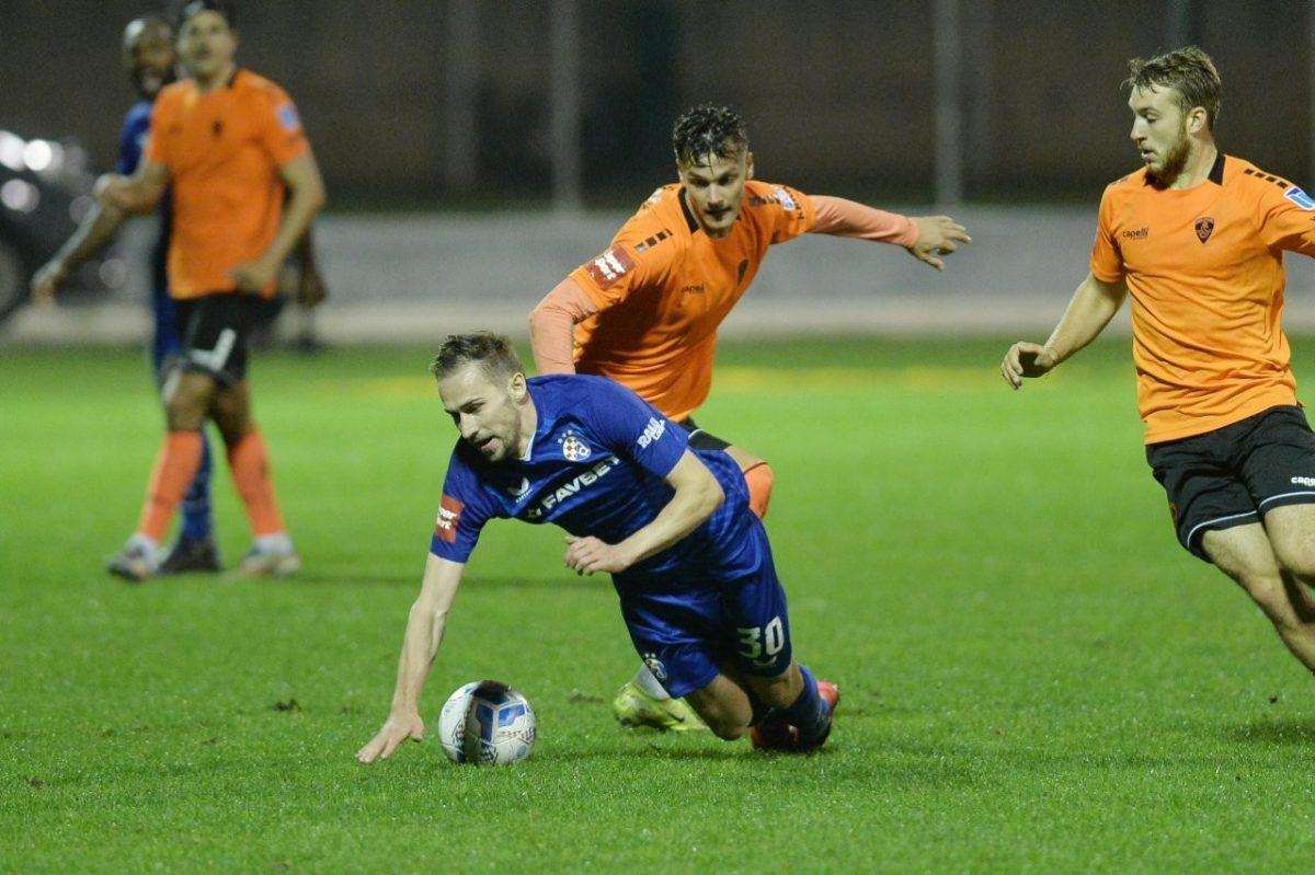 DINAMO PROTUTNJAO ŠIBENIKOM: Zagrebačka momčad s 4:0 slavila na Šubićevcu Detalj s utakmice Šibenik - Dinamo / Foto: Hina