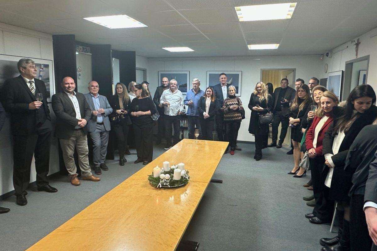 Božićni domjenak u GK RH u Frankfurtu / Foto: Fenix (SIM)