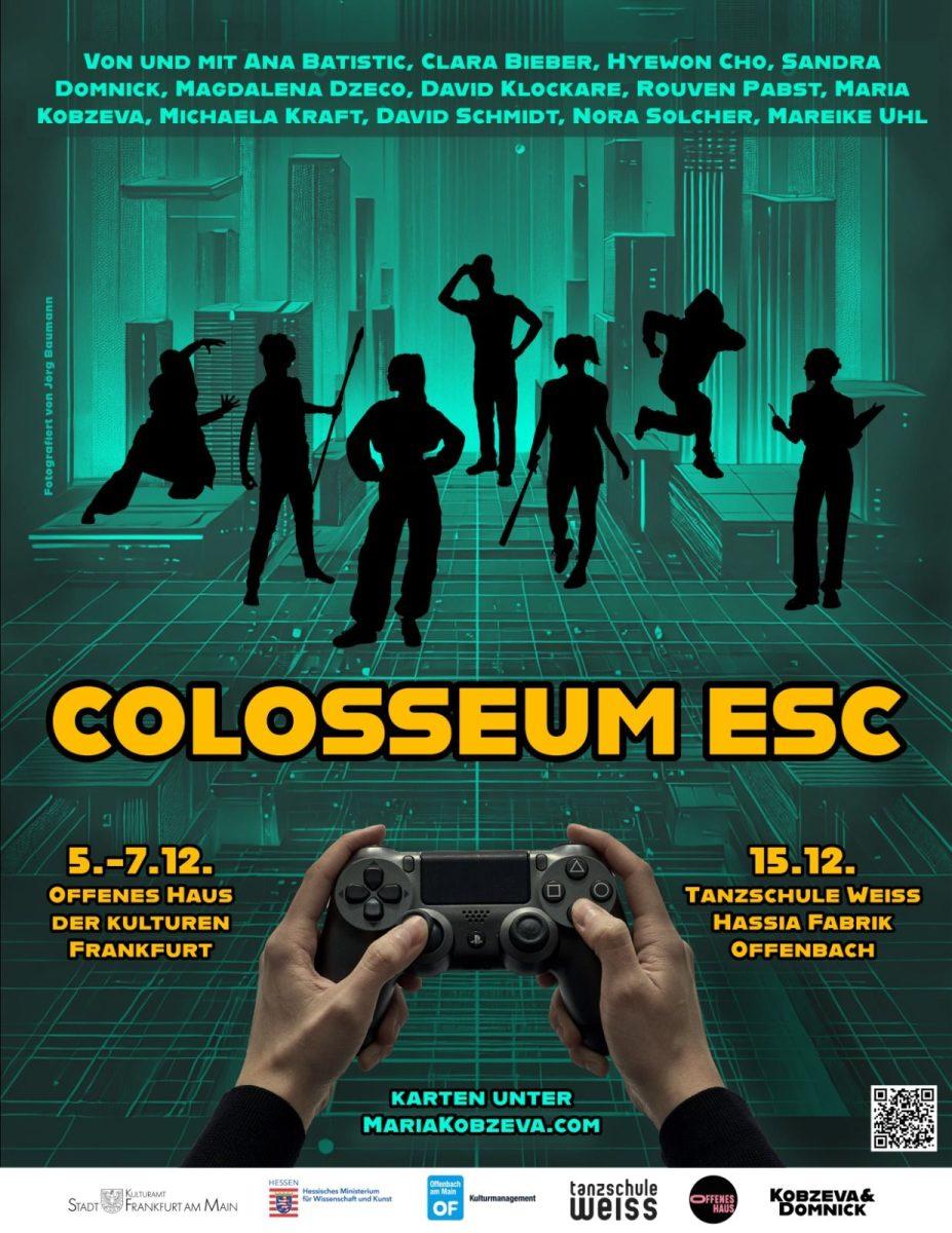 U NEDJELJU U OFFENBACHU NA MAJNI: "COLOSSEUM ESC" – Plesni spektakl o svjetskoj videoigari za koji je glazbu skladala Hrvatica Ana Batistić U NEDJELJU U OFFENBACHU NA MAJNI: "COLOSSEUM ESC" – Plesni spektakl o svjetskoj videoigari za koji je glazbu skladala Hrvatica Ana Batistić
