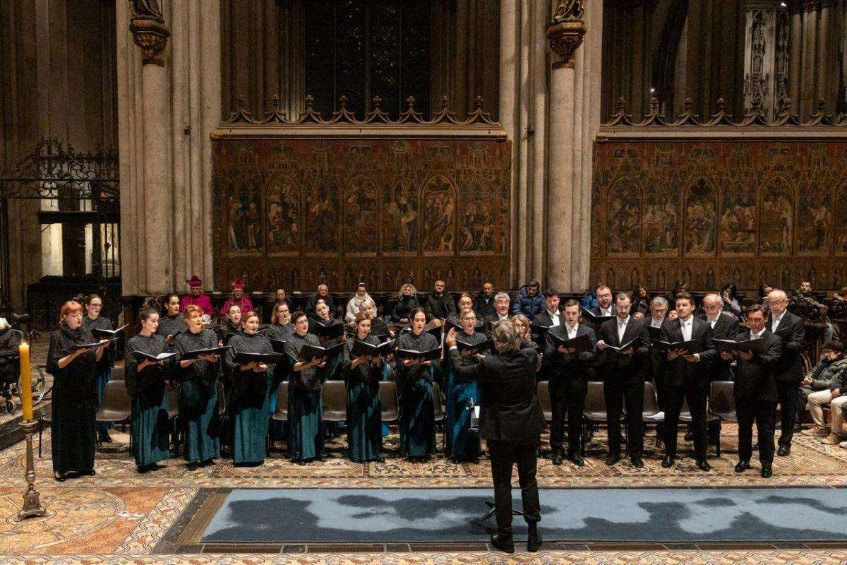 Božićni koncert Komornog zbora Ivan Filipović u Kölnskoj katedrali/ Foto: Zvonko Bosnić
