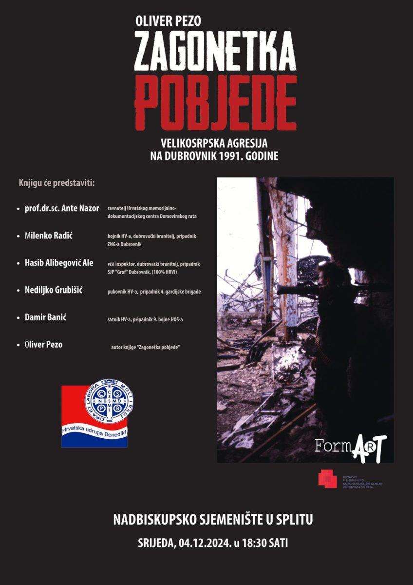 SPLIT: Predstavljanje knjige “Zagonetka pobjede” SPLIT: Predstavljanje knjige “Zagonetka pobjede”