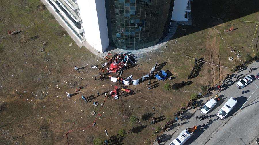 PAO HELIKOPTER U TURSKOJ: Četiri osobe poginule Pad helikoptera u Turskoj /Foto: Anadolu