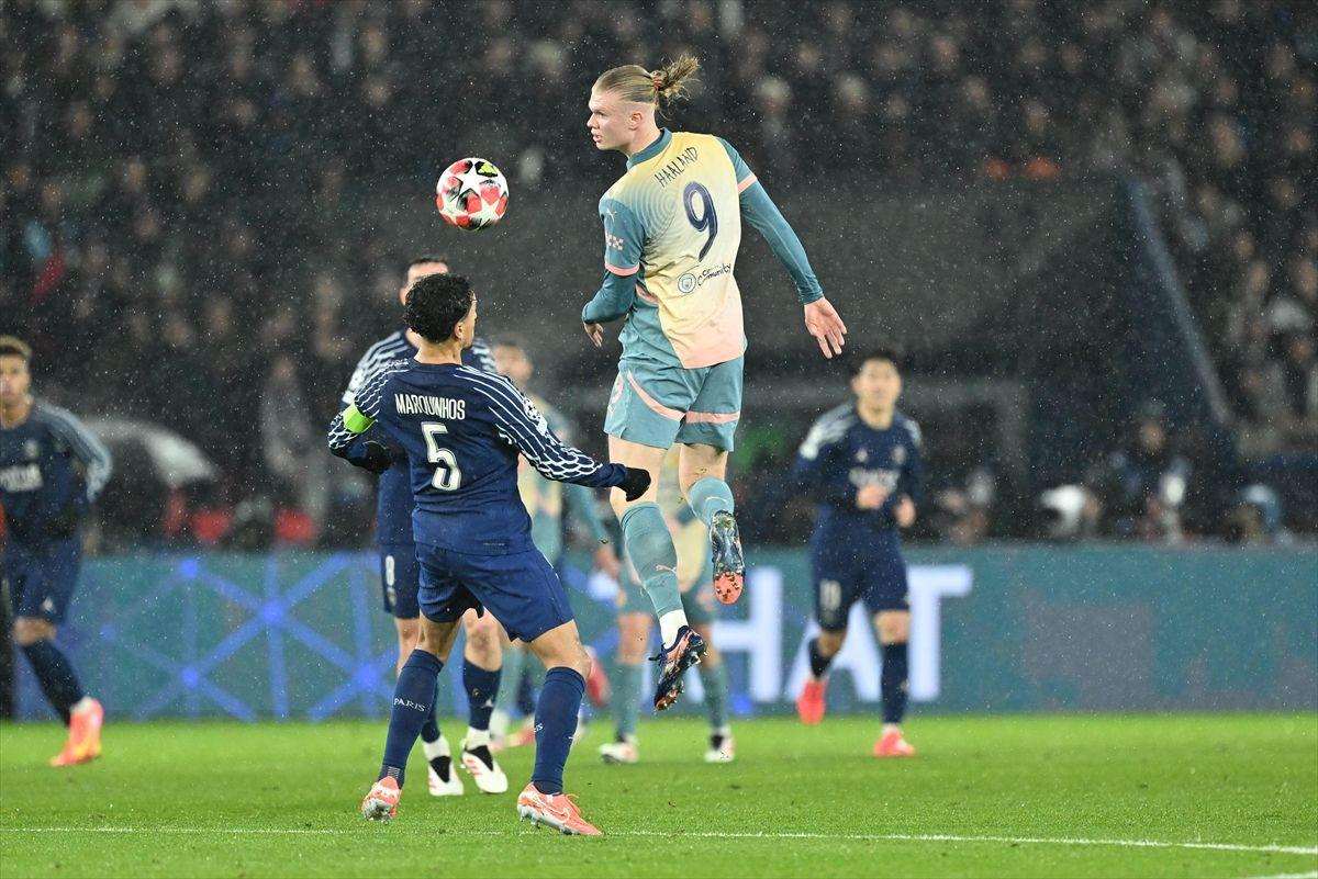 SVI REZULTATI LIGE PRVAKA: Težak poraz Bayerna kod Feyenoorda, PSG pobijedio Manchester City, Reala uz asistenciju Modrića deklasirao Salzburg Erling Haaland u skoku protiv igrača PSG-a / Foto: Anadolu