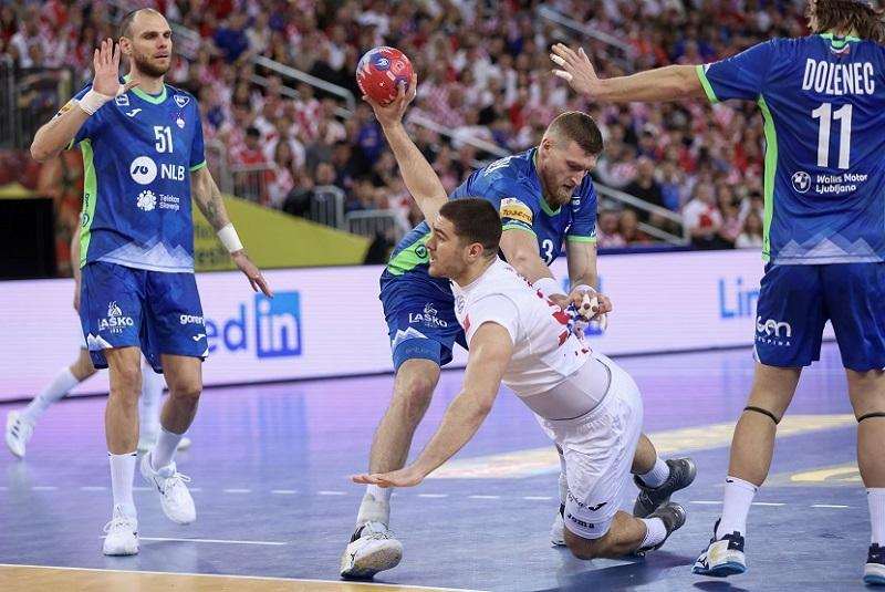 U ČETVRTFINALE S PRVOG MJESTA NA LJESTVICI: Hrvatskoj slijedi dvoboj s Mađarskom Foto: Detalj s utakmice Hrvatska - Slovenija/ Hina