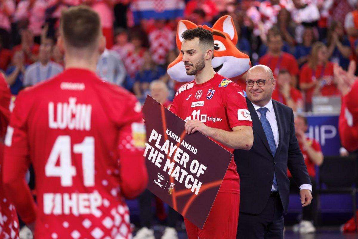 ZVONIMIR SRNA, IGRAČ UTAKMICE: S ovakvom obranom i Danci će imati problema s nama Igrač utakmice protiv Francuske Zvonimir Srna / Foto: Hina