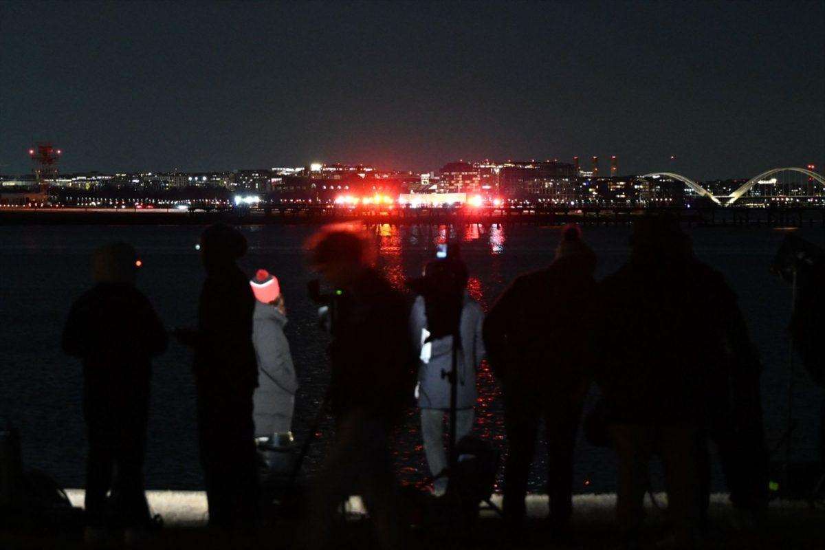 Pad putničkog zrakoplova nakon sudara s helikopterom kod Washingtona / Foto: Anadolu