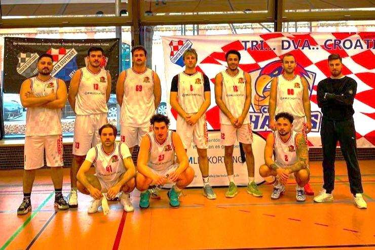 IMPRESIVAN NIZ HRVATSKIH KOŠARKAŠA IZ STUTTGARTA: Croatia Hawks u Regionalligi ispisuju novu stranicu povijesti kluba Treća momčad Croatia Hawks / Foto: Fenix (M. Domnjak)