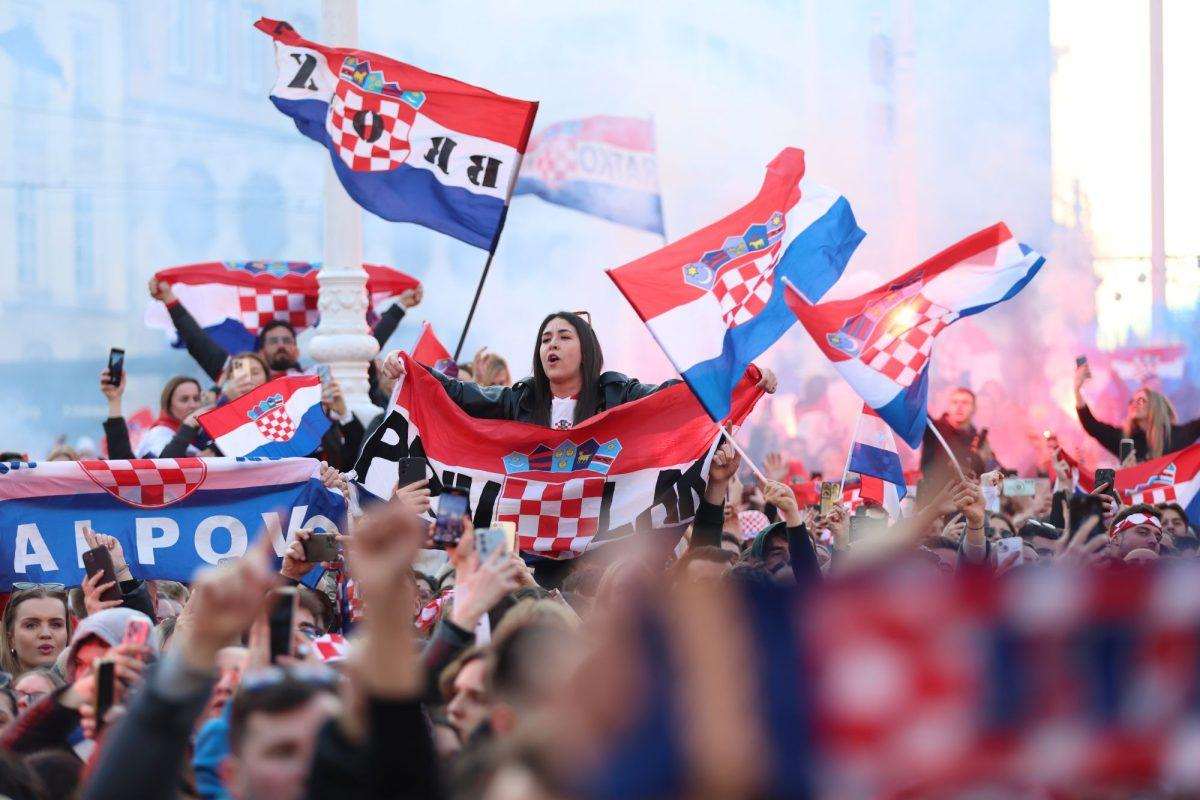 Doček rukometaša u Zagrebu/ Foto: Hina