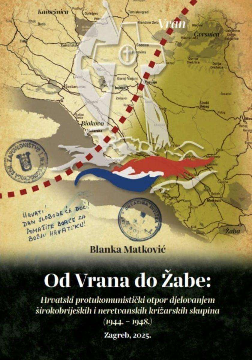 HRVATSKA DRUŽBA POVJESNIČARA PREDSTAVLJA DVIJE VAŽNE KNJIGE: "Od Vrana do Biokova" i "Od Vrana do Žabe", saznajte sve o njima Od Vrana do Žabe