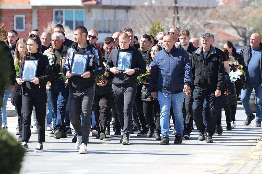 Posljednji ispraćaj poginulih u požaru u Sjevernoj Makedoniji / Foto: Anadolu