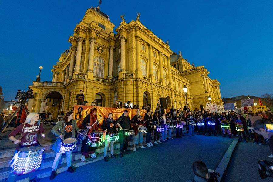 NOĆNI MARŠ U ZAGREBU: Feministička borba je internacionalna i nema granica Deveti Noćni marš u Zagrebu / Foto: Hina