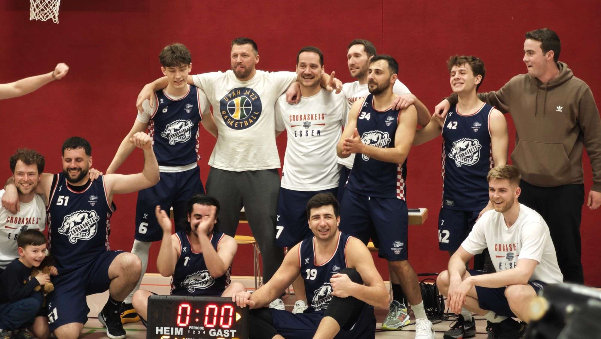 U 20. GODINI POSTOJANJA: Košarkaši CroBasketsa iz Essena upisali odlučujuću pobjedu i izborili ulazak u Landesligu CroBaskets Essen / Foto: Fenix (SIM)