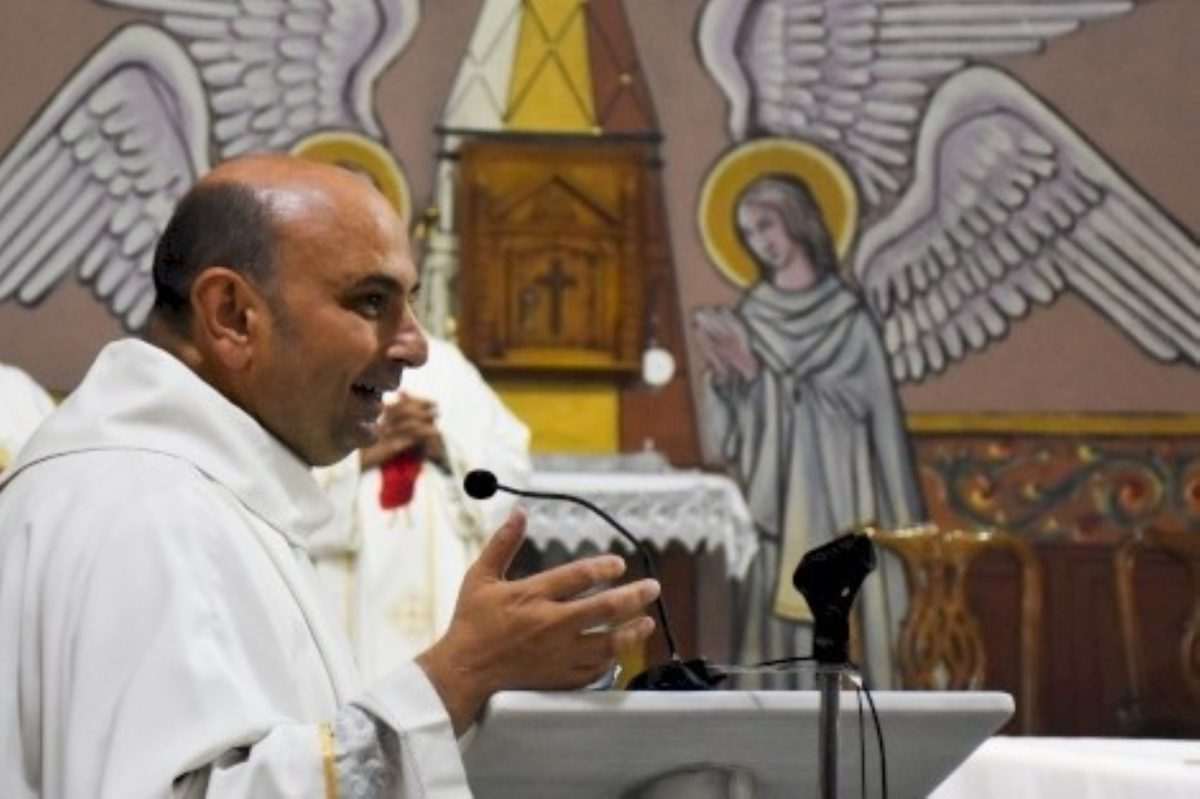 Gabriel Romanelli, župnik jedine katoličke župe u Gazi / Foto: Anadolu