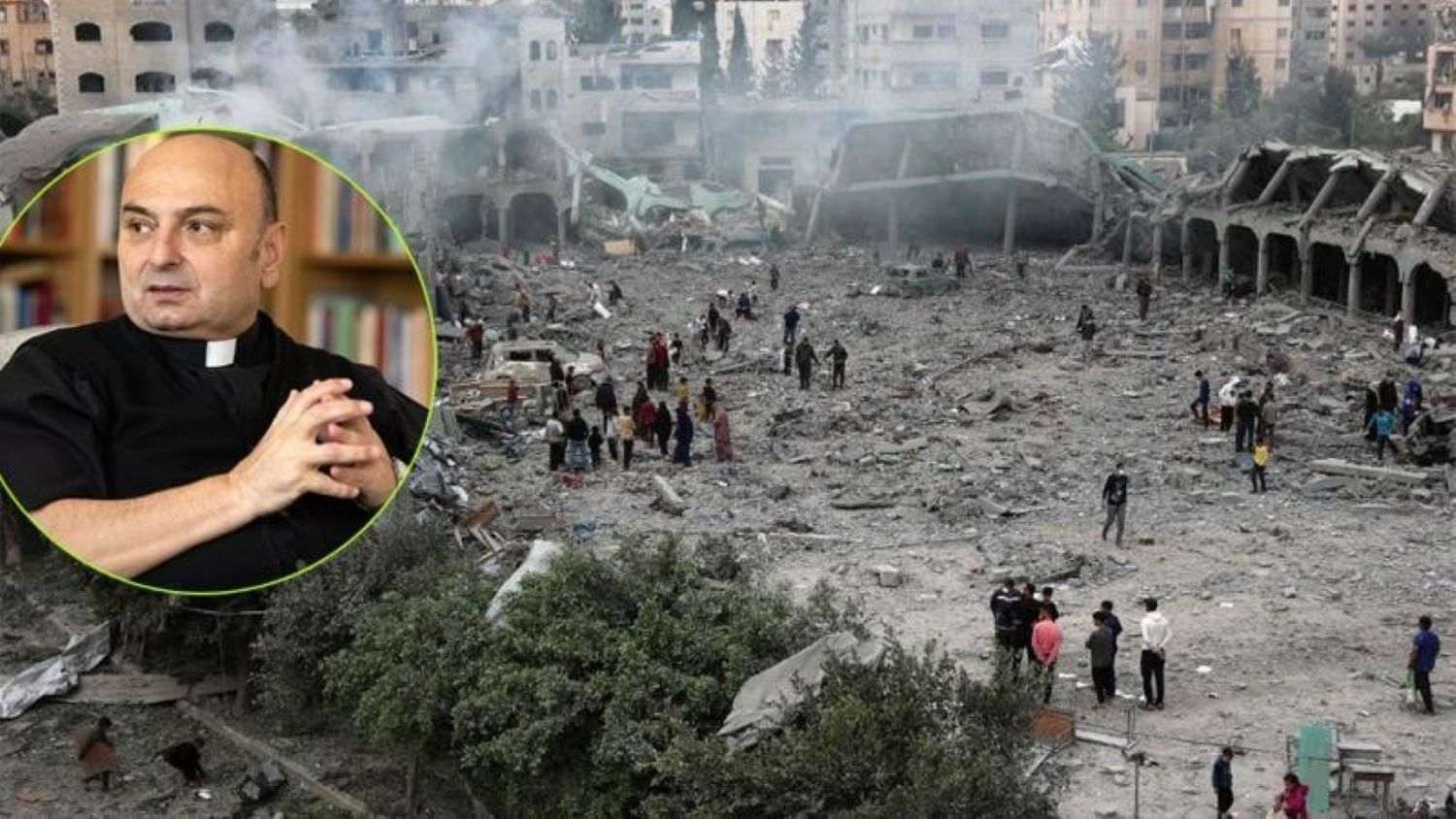 Gabriel Romanelli, župnik jedine katoličke župe u Gazi / Foto: Nedjelja.ba
