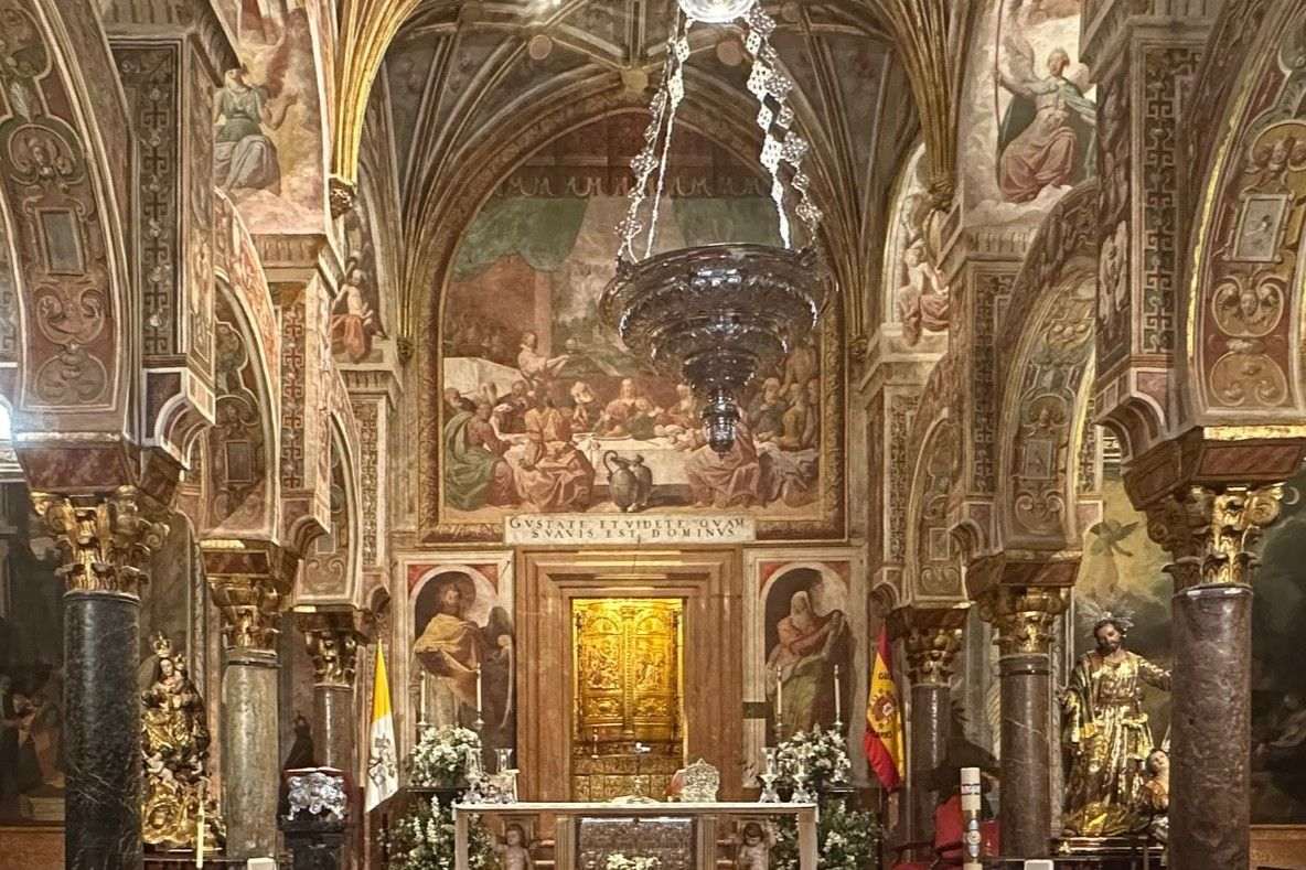 Oltar sa slikom Posljednje večere u katedrali u Sevilli / Foto: Fenix (SIM)