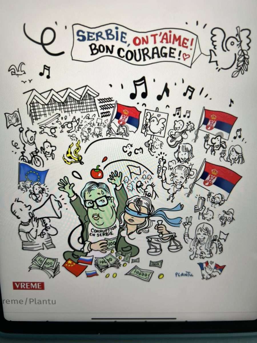DOBILA ROK OD SEDAM DANA: Zbog "sigurnosnog rizika" srbijanski MUP protjerao državljanku Hrvatske koja u Beogradu ima posao i obitelj Francuski karikaturist Plantu podržao studentske prosvjede u Srbiji / Foto: Hina