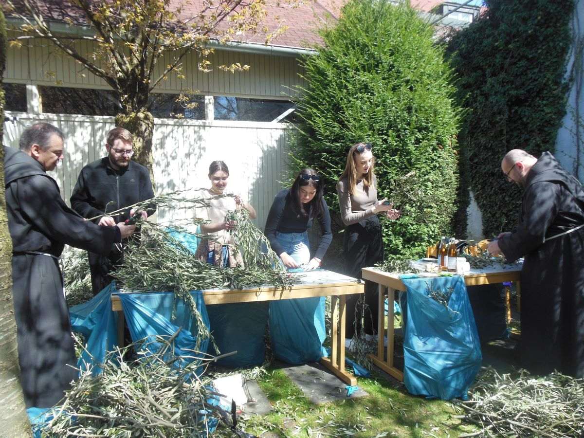 Iz domovine stigle masline u HKŽ München/ Foto: Fenix (Fra Jozo Župi