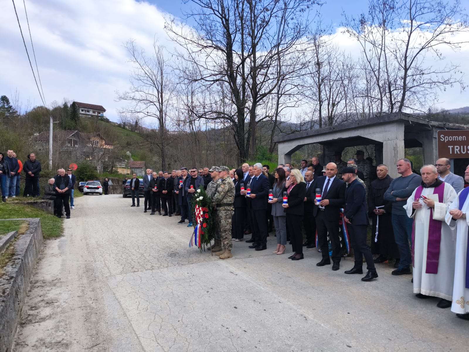 Obljetnica zločina u Trusini/ Foto: HNS BIH