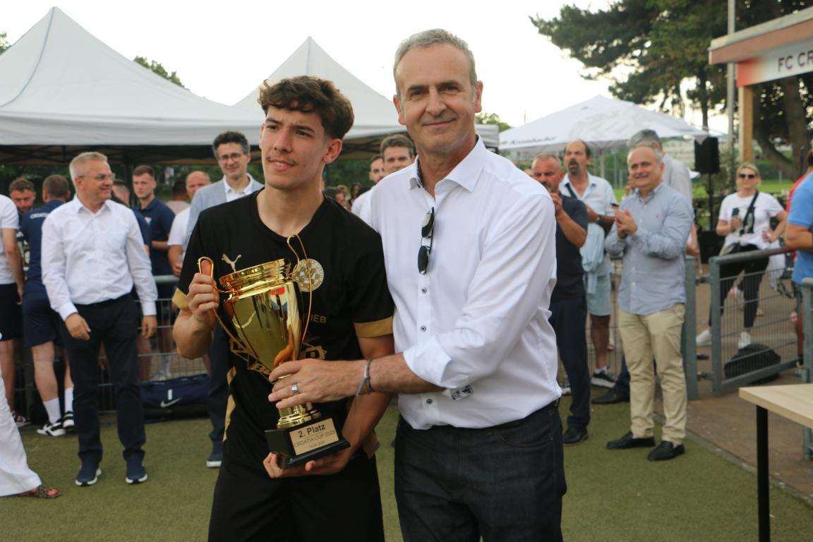 SC Croatia Mühlheim i Krunoslav Katičić / Foto: Fenix (MD)