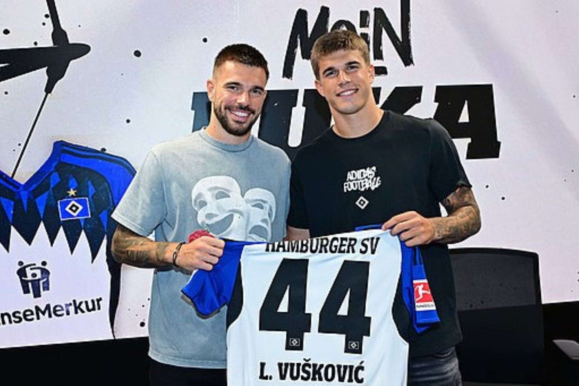 HAMBURG: Luka Vušković (18) potpisao HSV i pridružio se starijem bratu Mariju HAMBURG: Luka Vušković (18) potpisao HSV i pridružio se starijem bratu Mariju